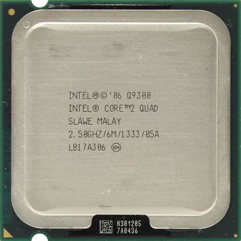 processor core 2 quad|Intel® Core™2 Quad Processor Q9300.